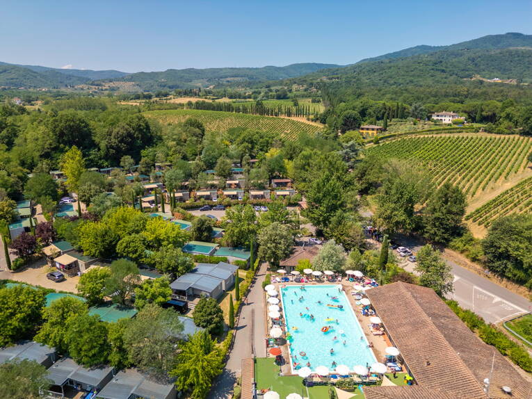 Camping Hu Norcenni Girasole Village **** photo 1 Toscane Tohapi